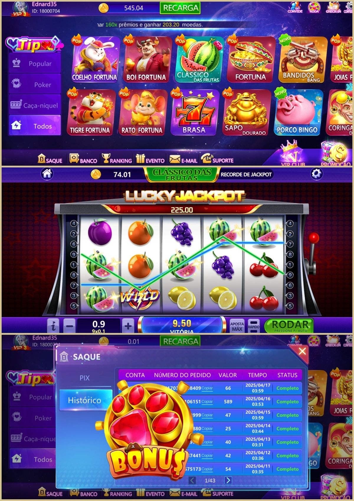 Jackpot game